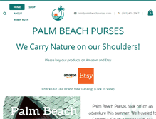 Tablet Screenshot of palmbeachpurses.com